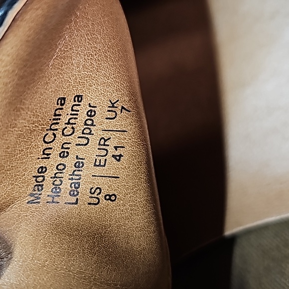 Aldo leather mens Oxford dress shoe - Picture 5 of 6